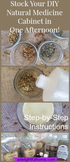 Granola Life, Natural Granola, Herbal Witch, Natural Medicine Cabinet, Diy Step, Medicinal Garden, Eco Life, Medicinal Herb, Feeling Well