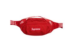 Check out the Supreme Waist Bag (SS18) Red available on StockX Sneaker Storage, Supreme Logo, Supreme Bag, Yeezy 700, Air Jordan 5, Air Jordan 6, Air Jordan 1 High, Air Jordan 1 Low, Jordan 1 High