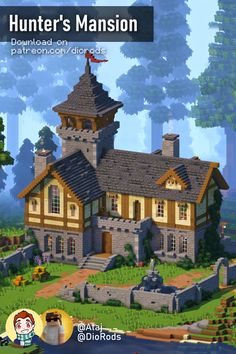 the front cover of hunter's mansion