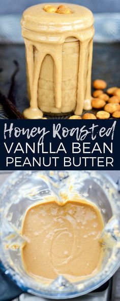 honey roasted vanilla bean peanut butter