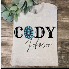 Cute Design ! Custom Made And Will Ship Within A Few Days! On Gildan Unisex Short Sleeve Sublimation Check Out My Page For More Designs Cody Johnson Lyric Shirt, Cody Johnson Shirt, Cody Johnson Concert Outfit, Cody Johnson Concert, Musical Logo, Fun Christmas Shirts, Cody Johnson, Cowgirl Style Outfits, Cowgirl Accessories