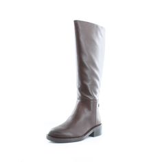 Features - Round-Toe Riding Boots With Inner Ankle Zipper Closure - Cushioned Insole For Added Comfort - Leather Upper; Manmade Lining; Manmade Sole - 1-1/4" Block Heel - Zippered Side Closure - Comfortable And Classy - Low Stacked Heel - Shaft Height And Circumference Vary By Size Brand: Sam Edelman Style: Mable Color: Spiced Pecan Width: Medium Heel Height: 1.75 Inches Material: Leather Condition: New With Box Suggested Retail: $200.00 Brown Waterproof Riding Boots With Round Toe, Brown Riding Boots With Leather Footbed, Brown Waterproof Boots For Fall, Brown Medium Width Waterproof Boots For Fall, Brown Round Toe Riding Boots, Brown Flat Heel Boots With Vibram Sole, Brown Boots With Vibram Sole And Flat Heel, Brown Waterproof Boots For Fall Riding, Brown Waterproof Boots For Riding In Fall