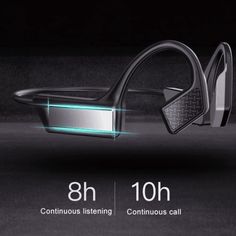 the futuristic glasses are designed to look like an object