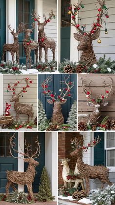 Easy Christmas Porch, Christmas Stairs Decorations, Christmas Stairs, Christmas Porch Decor Ideas, Smelling Good, Dollar Store Hacks, Creative Christmas Trees, Christmas Trends