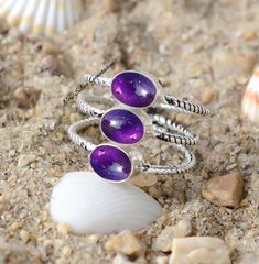 Amethyst Ring, Simple Ring, 925 Sterling Silver Ring, Natural Amethyst Ring, Handmade Ring, Multi Gemstone Ring, Anniversary Gifts "Special Best offers for you'' - 1 item free when you buy 6 items - This offer you will be given free delivery (Note-This offer will require extra handling time) ( Note- If you add this to any coupon that is currently running, your free offer will not be eligible for this offer) Message me to avail this offer and know its details (If You want To Buy BULK Quantity Pro Multi Gemstone Ring, Rings Simple, Amethyst Ring, 925 Sterling Silver Ring, Handmade Ring, Rings Statement, Garnet, Statement Rings, Anniversary Gifts