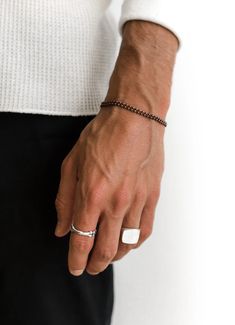 Cushion – Selva Men Wearing Rings, Clean Sterling Silver, Mens Rings Fashion, Minimal Ring, Silver Tops, Men's Jewelry Rings, Jewelry Inspo, Men's Rings, Men's Accessories