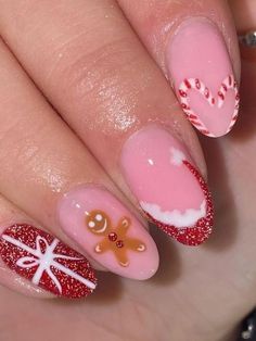 Get ready to sleigh the holiday season with the best Christmas nail art of 2024! From festive glitter to elegant designs, we've got you covered. Check out our top tips and trends for the perfect holiday mani. #ChristmasNails #HolidayNails #NailArt #FestiveFingers #GlitterGoals #TrendyTips #2024NailTrends #HolidayMani #NailInspo #SleighAllDay Red Christmas Nails, Girly Acrylic Nails, Red Nail