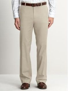 Classic fit cotton dress pant Elegant Straight Pants For Business, Elegant Stretch Dress Pants Straight Fit, Elegant Straight Business Bottoms, Elegant Straight Bottoms For Business, Elegant Straight Stretch Dress Pants, Elegant Stretch Straight Dress Pants, Fitted Chinos With Side Pockets For Business Casual, Straight Stretch Dress Pants For Formal Occasions, Elegant Straight Pants For Formal Occasions