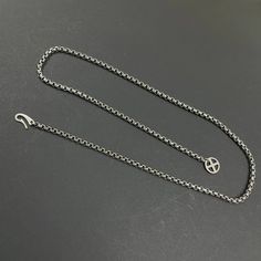 4 MM Wide Pure Titanium Box Necklace -Material: pure titanium  -Wide: 4MM -Length: 18 cm , 21cm , 60 cm , 65 cm , 70 cm ect -Lobster clasp is also titanium material If you have sepcial requirement in the length , please contact us , we accept customized length. Gunmetal Box Chain Jewelry As Gift, Gunmetal Necklace With Cable Chain As A Gift, Gunmetal Necklace With Cable Chain For Gift, Gunmetal Link Jewelry For Gifts, Gunmetal Link Jewelry Gift, Gunmetal Jewelry With Cable Chain As A Gift, Lover Jewelry, Box Necklace, Necklace Box