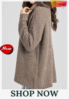 Casual Plus Size Cowl Neck Long Sleeve Sweater Cozy Brown Crew Neck Outerwear, Cozy Outerwear With Crew Neck, Soft Knit Crew Neck Outerwear For Fall, Fall Soft Knit Crew Neck Outerwear, Cowl Neck Long Sleeve, Khaki Green, Shoulder Length, Sleeve Sweater, Shoulder Sleeve