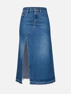 Girls Denim Skirts, Jeans Trend, Diy Jeans, Blue Jeans Crafts, Denim Jeans Fashion, Denim Skirt Women, Denim Diy