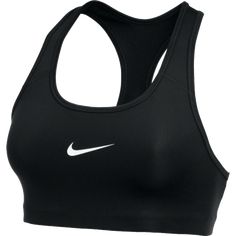 Nike Swoosh Bra 2.0. Medium support bra with a compression fit. Racer back provides ease of movement. Non-padded. Dri-FIT technology for moisture control. Nike Sports Bra With Built-in Padding, Supportive Nike Sports Bra, Functional Padded Racerback Sports Bra, Padded Racerback Sports Bra For Training, Padded Racerback Sports Activewear, Padded Racerback Sports Bra For Gym, Padded Racerback Sports Bra For Workout, Nike Functional Sweat-resistant Sports Bra, Nike Racerback Sports Bra Breathable