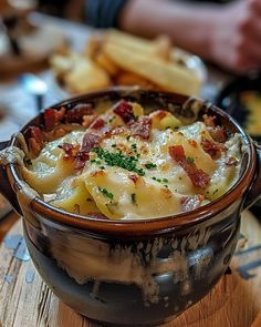 Potato And Bacon Soup, Chicken Breast Casserole Recipes, Chicken Breast Casserole, Potato Bacon Soup, Potato Bacon, Creamy Mushroom Soup, Chili Recipe Crockpot, Bacon Soup, Dumplings For Soup