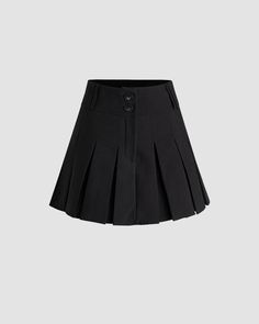 Model (WearingXS):• Height: 171cm | Bust: 83cm | Waist: 59cm | Hips: 89cmDetails: Pleated skirt with front button designSkirt Length: ShortMaterials:95% Polyester + 5% Spandex Design Skirt, Skirt Heels, Knit Midi, Knit Midi Dress, Gray Skirt, Pleated Mini Skirt, Button Design, Trending Now, Skirt Pants