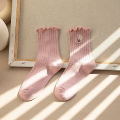 Introducing our Casual Floral Printed Long Socks, designed for everyday comfort and style. Crafted with a middle tube height, these socks feature a delightful floral pattern that adds a touch of elegance to any outfit. Made from high-quality cotton material, they offer excellent breathability and a standard thickness for all-day wear. Each pack contains 1 pairs, ensuring you always have a fresh pair at hand. Elevate your sock game with these fashionable and versatile socks that effortlessly blen Mens Winter Socks, Embroidery Socks, Kawaii Socks, Ruffle Socks, Heated Socks, Vintage Socks, Floral Socks, Ruffled Socks, Sock Crafts