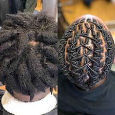 Shape Up With Dreads Men, Locs With Line Up Men, Starter Loc Retwist, Men’s Colored Locs, Men’s Long Loc Hairstyles, Starter Locs Styles, Men’s Loc Styles Barrel