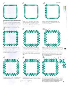 the instructions for how to make an origami frame with squares and rectangles