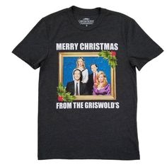 Nwt National Lampoons Christmas Vacation Mens Gray Merry Christmas T-Shirt. Size Medium. Charcoal Grey. Short Sleeve. Crew Neck. Tagless Approximate Measurements Pit To Pit 18" Length 29" 1195-7 Hogwarts Shirt, Hogwarts T Shirt, Lampoons Christmas Vacation, Harry Potter Universal Studios, Harry Potter Shirts, National Lampoons Christmas, Lampoons Christmas, National Lampoons Christmas Vacation, Lampoon's Christmas Vacation