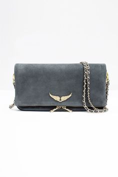 Suede Clutch, Zippered Clutch, Zadar, Stockholm Fashion, Pretty Bags, Winter Fits, Mode Inspo, Zadig And Voltaire, Cute Bags