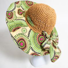 Beach Straw Summer Sun Hats For Women Fits 21.5-23 inches head size. Sun protection - UV UPF. Foldable & packable sun hats for women convenient to carry along, fits any handbag or backpack. This summer casual hat is great for any summer outdoor activity - beach, traveling, vacation. Back to My Handmade Shop   https://www.etsy.com/shop/ChristianLido/ Thank you for visiting ChristianLido on Etsy! Lightweight Curved Brim Hat For Sunbathing, Lightweight Hats With Curved Brim For Sunbathing, Wide Brim Hats With Uv Protection For Vacation, Vacation Hats With Uv Protection And Curved Brim, Adjustable Short Brim Hat For Sunbathing, Summer Beach Hat, One Size Fits Most, One Size Fits Most Brimmed Straw Hat For Sunbathing, Brimmed Beach Hat For Vacation, Brimmed Vacation Hat For Beach Season