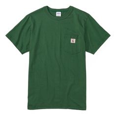 Uniquely modern renditions of classic American workwear—handmade in NYC’s Garment District Green Short Sleeve T-shirt For Work, Green Crew Neck T-shirt For Work, Basic Cotton T-shirt For Work, Classic Green Relaxed Fit T-shirt, Green Classic Relaxed Fit T-shirt, American Workwear, Classic American, Jersey T Shirt, Work Wear