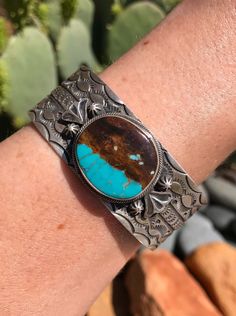 The Cedar Valley Turquoise Cuff – Calli Co. Silver Half And Half, Royston Turquoise, Turquoise Cuff, Mom And Sister, Sleeping Beauty Turquoise, Kingman Turquoise, Wide Cuff, 50th Gifts, American Jewelry