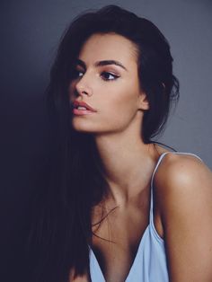 ❥Pinterest: Sortofgirly Eyebrow Goals, Eyebrows Natural, Bold Eyebrows, Makeup Tip, Thick Eyebrows, Long Dark Hair, Feel Beautiful, 인물 사진