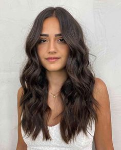 Naturally Wavy Hair Cuts, Brown Hair Inspo, Beach Wave Hair, Curls For Long Hair, Ball Hairstyles, Wavy Haircuts, Natural Wavy Hair, Haircuts For Wavy Hair, Hot Hair Styles