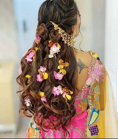 Arriba 91+ Imagen Easy Diy Wedding Hairstyles For Long Hair Cena Hermosa Hairstyle For Long Hair Indian, Hairstyles For Haldi, Hairstyles For Long Hair Indian, Long Hair Indian, Hairstyles For Indian Wedding, Hairstyles Bride, Hairstyle For Long Hair, Bridal Bun, Bridal Hair Buns