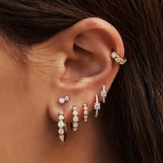 Teardrop Diamond, Jacquie Aiche, Pave Band, Mini Hoop Earrings, Gold Diamond Necklace, Sell Gold, Diamond Hoop Earrings, Diamond Drops, Jewelry Inspo