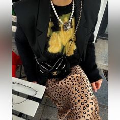 Skirt Boohoo, Leopard Print, Size S Pearls Outfit Casual, Leo Energy, Leopard Maxi Skirts, Printed Skirt Outfit, Maxi Skirt Outfit, Leopard Print Outfits, Leopard Skirt, Inspiration Fashion, Interview Outfit