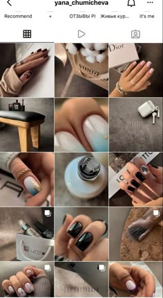 Nail Instagram Feed Ideas, Manicure Pictures Photo Ideas, Nail Artist Bio Ideas, Nails Page Instagram, Nails Marketing Ideas, Nail Salon Aesthetic Instagram, Nail Instagram Page Idea, Nail Salon Instagram Posts, Nail Artist Instagram Feed