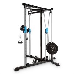 an image of a gym equipment set up on a white background with no one in it