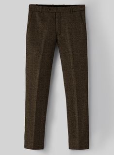 Envision the honor of our Italian Tweed Herringbone Timoteo Pants, where tradition intertwines with the cutting edge of contemporary fashion. Crafted from luxurious tweed in a distinguished herringbone pattern, this suit exudes everlasting elegance in rich shades of brown. Perfect for the most refined gatherings and elegant soirées, it seamlessly blends ageless artisanal excellence with grace, ensuring a distinguished and captivating presence at any occasion. 
  Look features cross pocket, flat front and two welted back pockets. 
  Click 'Customize Now' to modify the look if needed. 
 
Lining: Viscose. Shades Of Brown, Button Jacket, Wool Suit, Herringbone Pattern, Suit Shop, Double Breasted Suit, Jacket Buttons, Contemporary Fashion, Fabric Samples