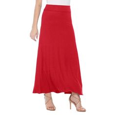 This women's maxi skirt is the perfect addition to any casual wardrobe. It is available in a range of sizes from small to 3XL, ensuring a comfortable fit for a variety of body types. The skirt is made in the USA, ensuring a high level of quality and attention to detail. The skirt features a unique design that combines a solid color with a playful polka dot print. The polka dots add a touch of whimsy to the skirt, while the solid color keeps it grounded and versatile. The result is a skirt that c Fashion Jackson, Womens Maxi Skirts, Long Maxi Skirts, Cute Summer Outfits, Office Work, Solid Pattern, Women's Casual, Casual Wardrobe, Long Skirt