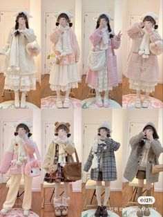 Sheep Inspired Outfit, Casual J Fashion, J Fashion Outfits, Winter Outfits Kawaii, Kawaii Style Outfits, Japanese Winter Outfits, Kawaii Winter Outfits, Jp Fashion, Kawaii Outfit Ideas