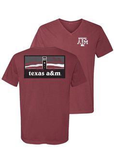 Texas A&M Aggies Juniors Brown Campus Inspired Short Sleeve Unisex Tee, Brown, 100% COTTON, Size 2XL College Graphic Print V-neck T-shirt, V-neck Graphic Print T-shirt For College, Brown Campus, Dallas Shopping, Gig Em Aggies, Texas Aggies, Team Gear, Texas A&m, College Fun