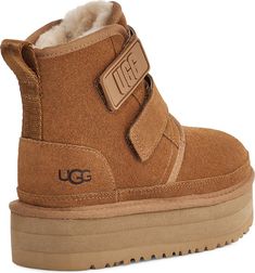 UGG® Kids' Neumel Platform Water Resistant Boot | Nordstrom Ugg Neumel Platform, Platform Uggs, Suede Platform Boots, Ugg Kids, Ugg Neumel, Baby Uggs, Comfy Boot, Chukka Boot, Kids Uggs