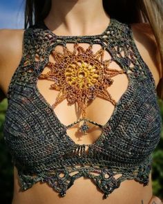 Crochet Hippie Clothes, Edgy Crochet, 2024 Crochet, Thrift List, Skirt Ideas, Hippie Crochet, Estilo Hippy, Crochet Ruffle