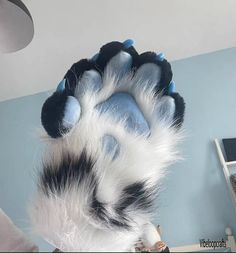 Five Finger Fursuit Paws, Unique Fursona, Fursuit Accessories, Fursuit Making, Fursuit Paws, Fursuit Tutorial, Paw Gloves, Tiny Bunny, Paw Pads