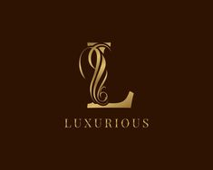 the logo for luxurious furniture company