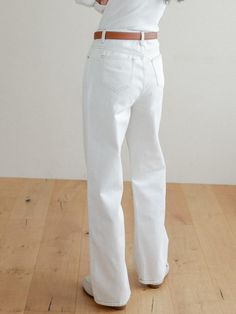 Composition : cotton 100%Country of Origin : China Denim Pants, Composition, China, The Originals, Clothes For Women, Pants, White, Clothes, Trousers