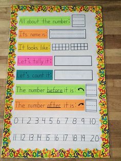 this is an image of a number line activity