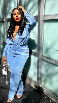 Denim Shirt Outfit Dressy, Monochrome Classy Outfit, Comedy Show Outfit Night Spring, Mom Jeans Styling, Canadian Tuxedo Women, Styling Straight Leg Jeans, Styling Mom Jeans, Date Night Outfit Black Woman, Portugal Outfits