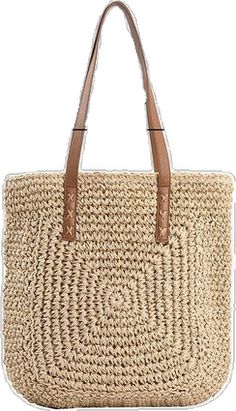 Trendy Braided Rectangular Bags, Trendy Braided Travel Bags, Braided Rectangular Shopping Bag, Braided Shoulder Bag For Shopping, Casual Rectangular Beach Bag For Shopping, Rectangular Braided Shopping Bags, Rectangular Braided Bag For Shopping, Rectangular Braided Bags For Shopping, Casual Summer Shoulder Bag With Zipper Closure