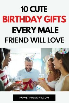 10 Birthday Gifts for Male Friend Birthday Gifts For Male Friend, Gifts For Male Friend, Cute Gifts For Him, Cute Birthday Gifts, Gifts For Him Birthday, 10 Birthday, Cute Gifts For Friends