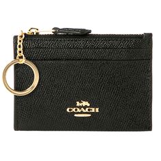 Coach Coin Case Cross Grain F88250 Imblk Black Size: Body: Approx. 8 11 1 (H W D In Cm)Key Ring Diameter: 2.9 Cmbody Weight: Approx. 50 G Luxury Black Wallets With Gold-tone Hardware, Black Business Wallet With Gold-tone Hardware, Business Black Wallet With Gold-tone Hardware, Designer Black Wallet With Gold-tone Hardware, Designer Black Bag With Coin Pocket, Designer Black Wallets With Gold-tone Hardware, Luxury Black Coach Wallet, Black Wallets With Gold-tone Hardware For Daily Use, Luxury Coach Bag With Coin Pocket