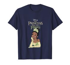 PRICES MAY VARY. Officially Licensed Disney The Princess And The Frog Apparel for Women - Men - Boys - Girls - Toddler; The Princess And The Frog T-Shirts; Princess Tiana T-Shirts; Royalty; Fairy Tale; Adventure; Love Story; Disney+; Disneyland; Disney World; Disney Plus; 21PRIN00276A-004 Lightweight, Classic fit, Double-needle sleeve and bottom hem Iconic Poster, Princess And The Frog, Princess Tiana, Frog T Shirts, Disney Plus, The Princess And The Frog, The Frog, Girls Toddler, The Princess