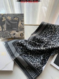 Size: Standard Size It comes with Dust box, Care manual, Tag, and Paper bag. Scarves Design, Dior Scarf, Scarf Design, Textile Patterns, Scarfs, Paper Bag, Dior, Design Inspiration, Things To Come