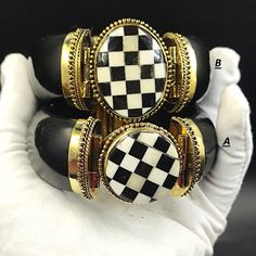 you will receive 2 piece of Chess Board Theme Resin Brass Bangle Bracelet Unique Design Openable Bangle Handmade Boho Ethnic Vintage Style Antique Finish jewelry Inner diameter =  2.5"  Bangle width = 30 mm    Thank you very much for visiting! Any questions, please feel free to contact us. Discount for bulk provide. Luxury Handmade Artisan Bangle, Bohemian Bangle Stretch Bracelet, Adjustable Costume Jewelry Bangle As Gift, Adjustable Costume Jewelry Bangle For Gifts, Vintage Bangle Cuff Bracelet, Brass Bangle, Handmade Bangles, Handmade Boho, Antique Finish